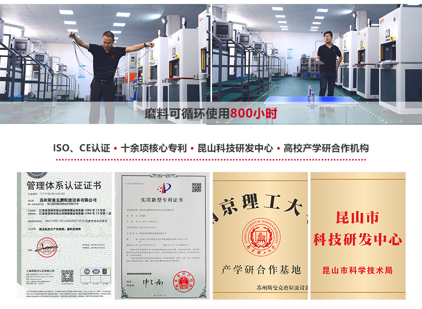斯曼克<a href='http://m.aspachord.cn' target='_blank'><u>微孔拋光機</u></a>，使用微孔拋光專用流體磨料，通過柔性物理研磨，快速達到微孔拋光或毛刺清理的目的。 斯曼克<a href='http://m.aspachord.cn' target='_blank'><u>微孔拋光機</u></a>可實時在線控制流量，在PLC顯示屏上，同時顯示既定流量目標與實時流量目標值，實時流量達到既定目標后，設備即刻停止拋光，流量可穩(wěn)定控制在千分比范圍。 安/全/環(huán)/保：磨料符合環(huán)保標準：無高熱，無粉塵，無溶液，低分貝