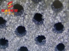 磨粒流拋光小孔內(nèi)壁，50個(gè)小孔同時(shí)拋光，5分鐘！ 